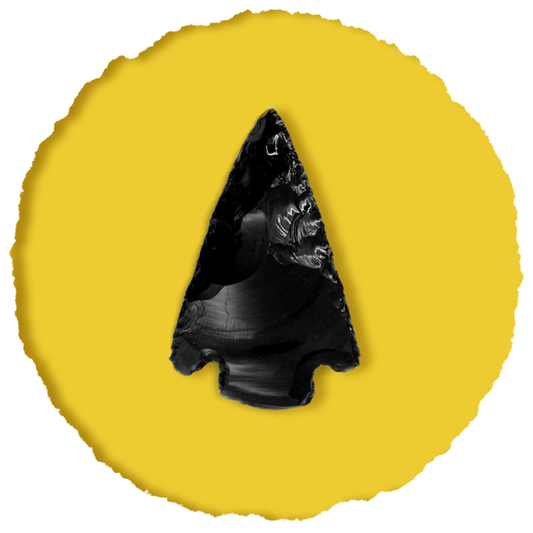 Taller de lascado prehispánico en Obsidiana