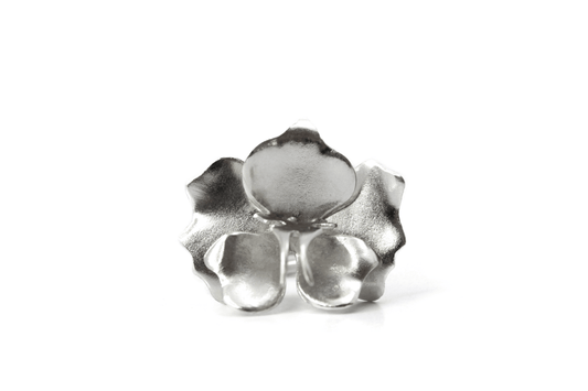 Anillo Orquidea Plata