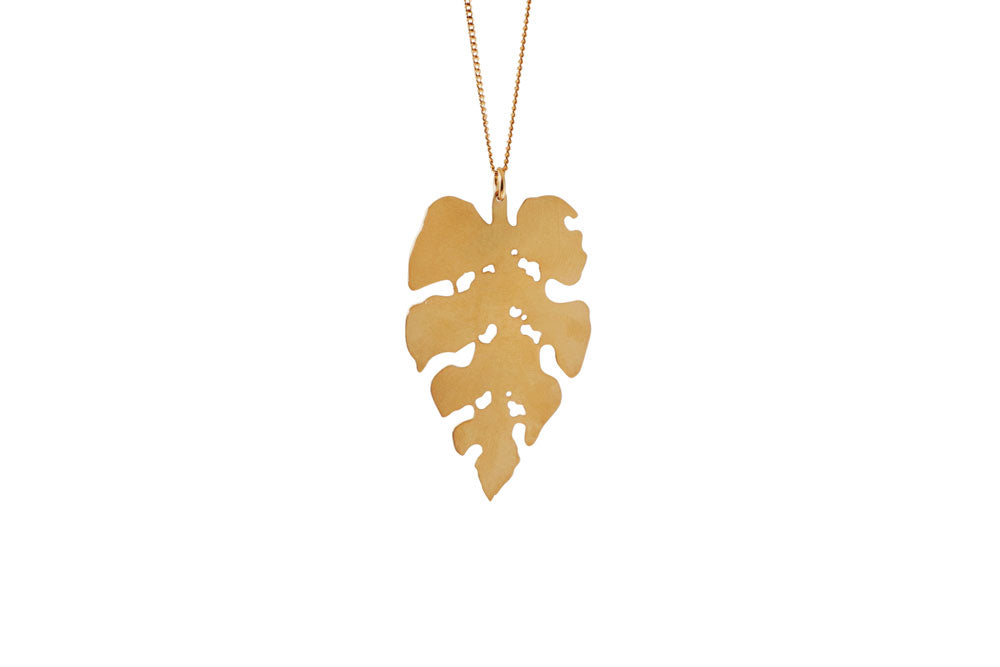 Leaf Love Collar Esqueleto