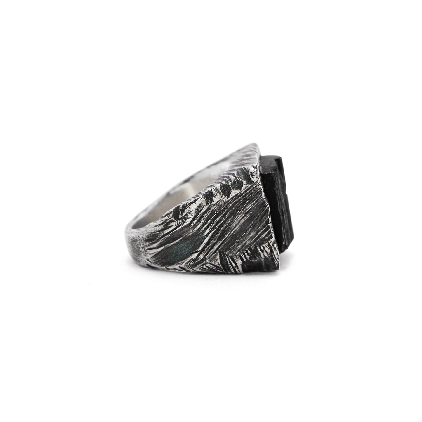 Anillo Turmalina Plata