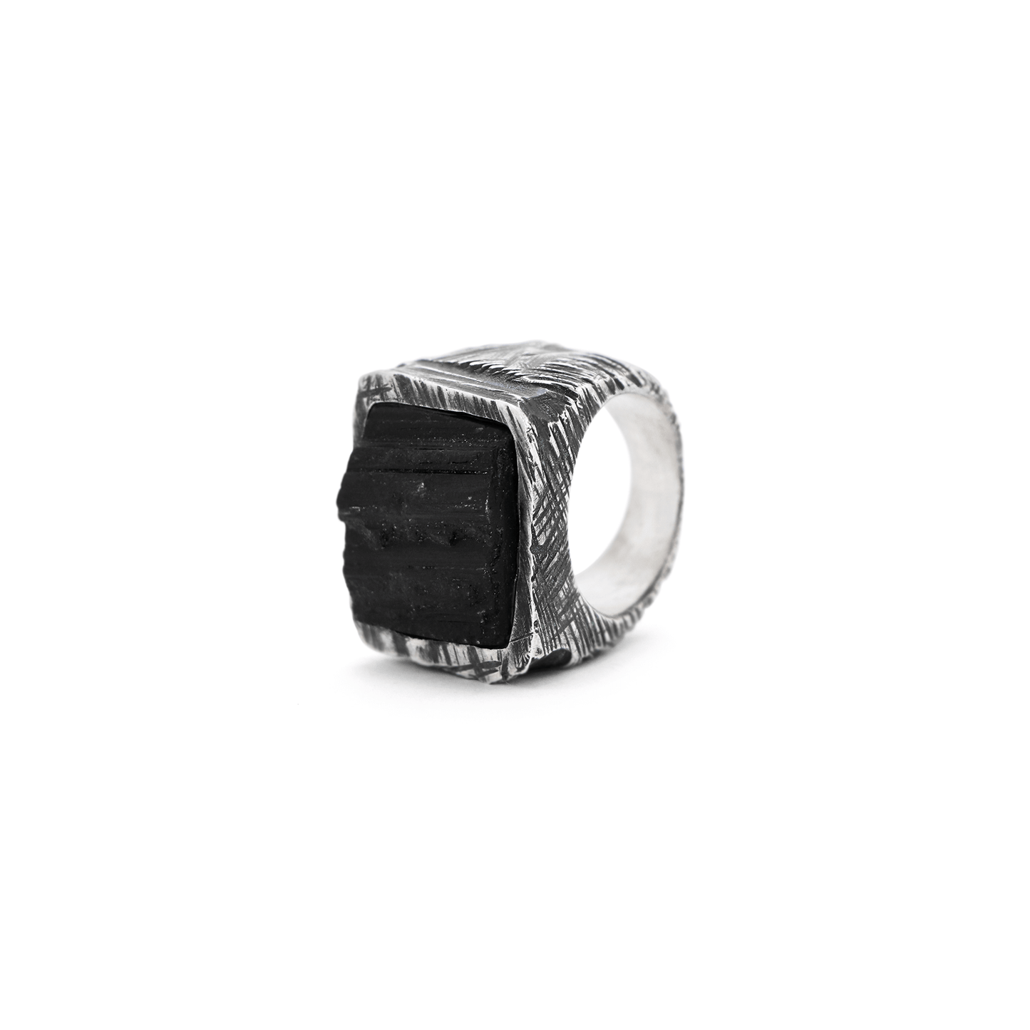 Anillo Turmalina Plata