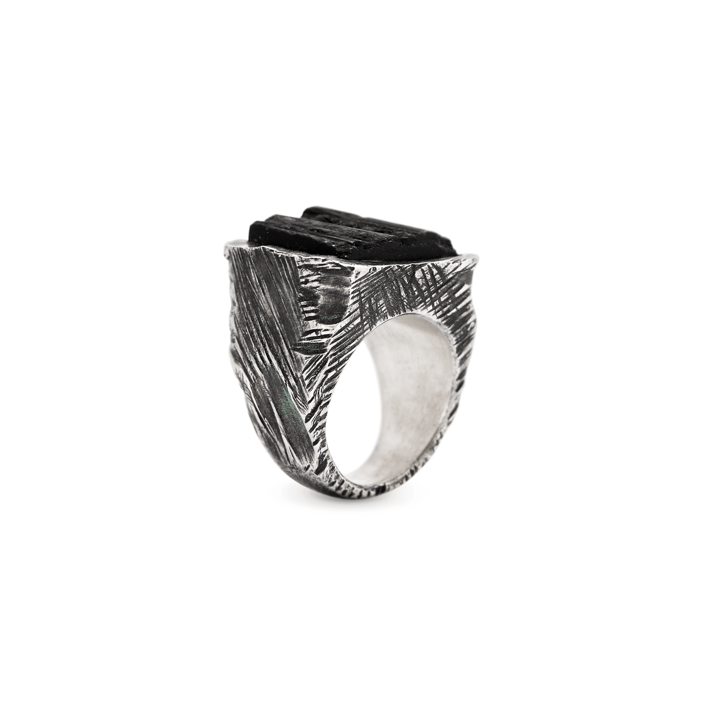 Anillo Turmalina Plata