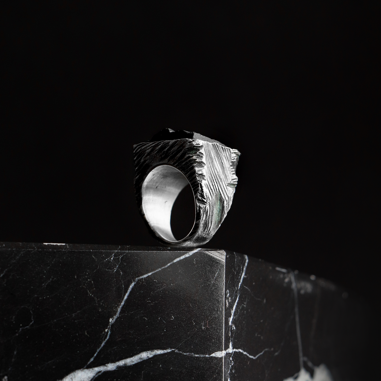 Anillo Turmalina Plata