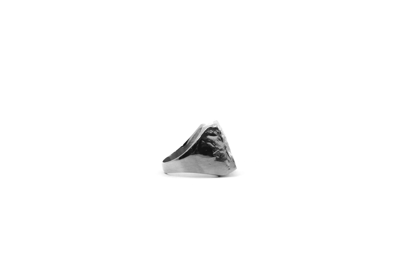Anillo Tierra Agua Grande Plata