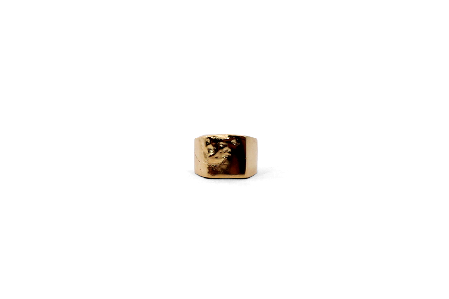 Anillo Tierra Agua Chico Dorado