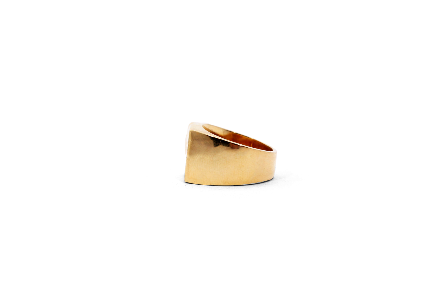 Anillo Tierra Agua Chico Dorado