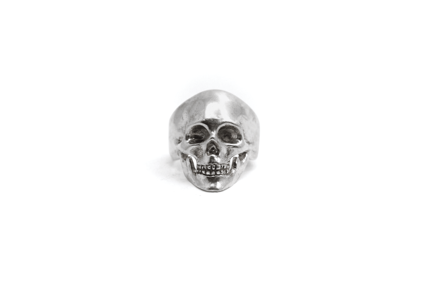 Anillo Craneo anatómico Plata