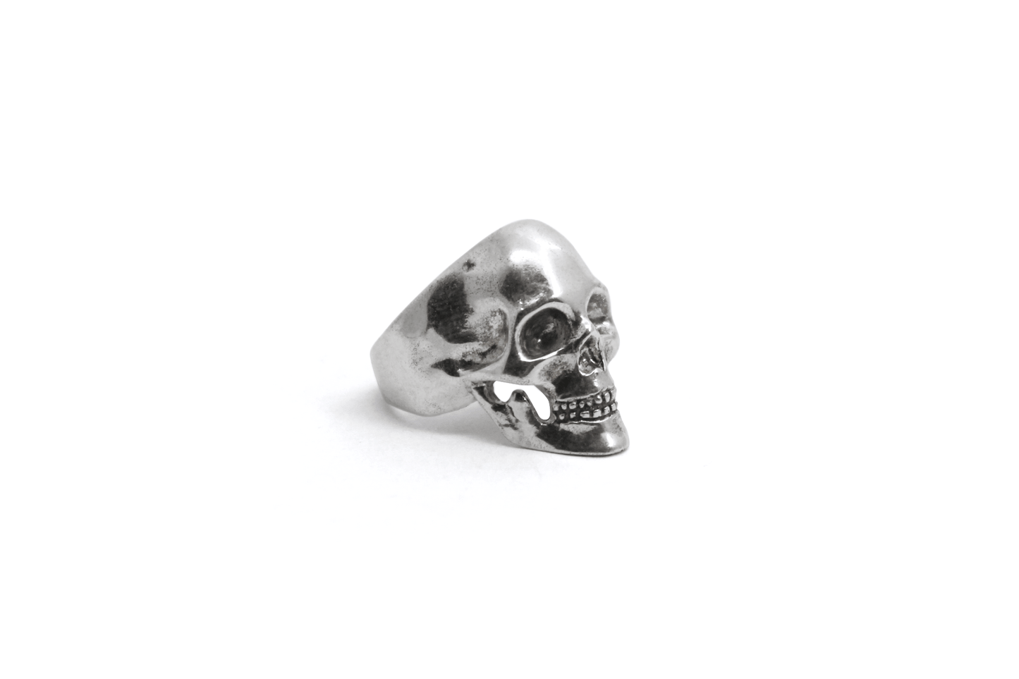 Anillo Craneo anatómico Plata