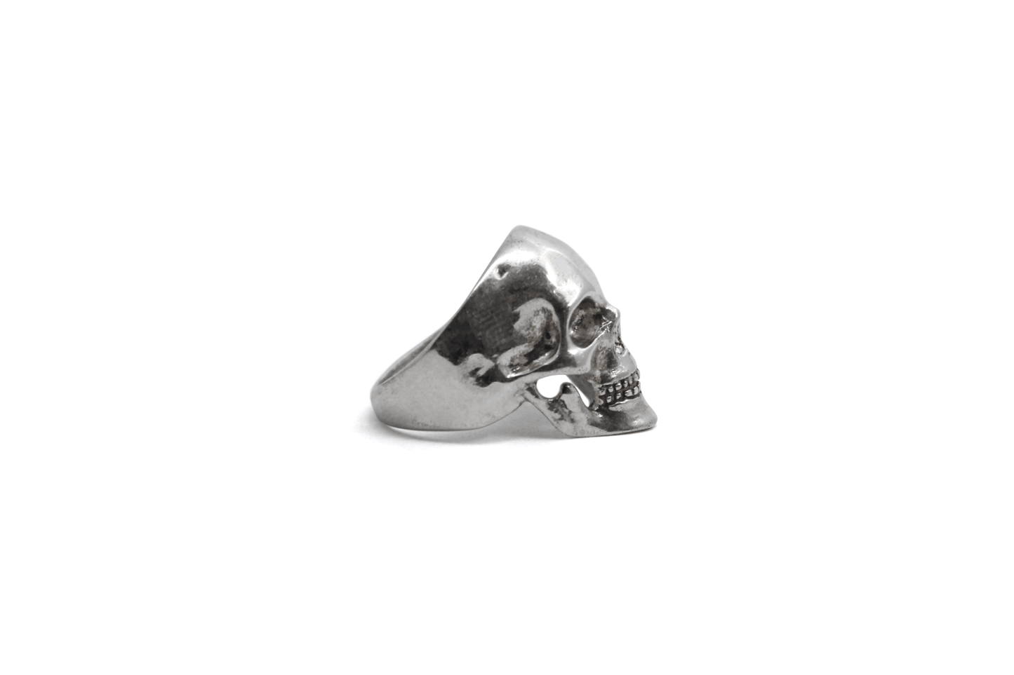 Anillo Craneo anatómico Plata