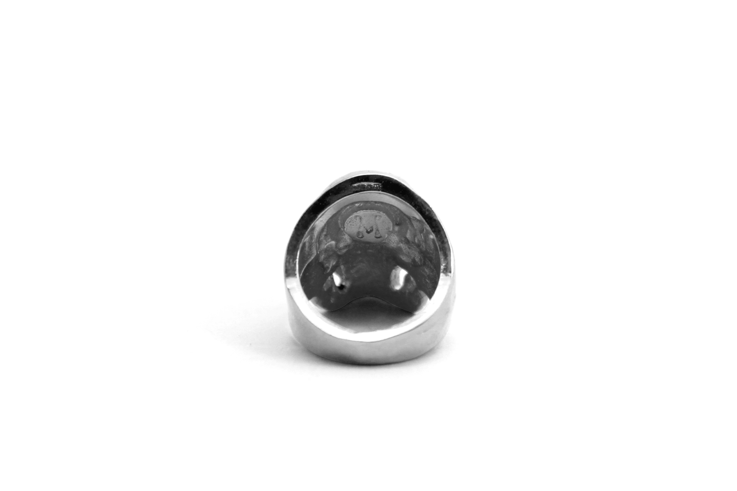 Anillo Craneo anatómico Plata