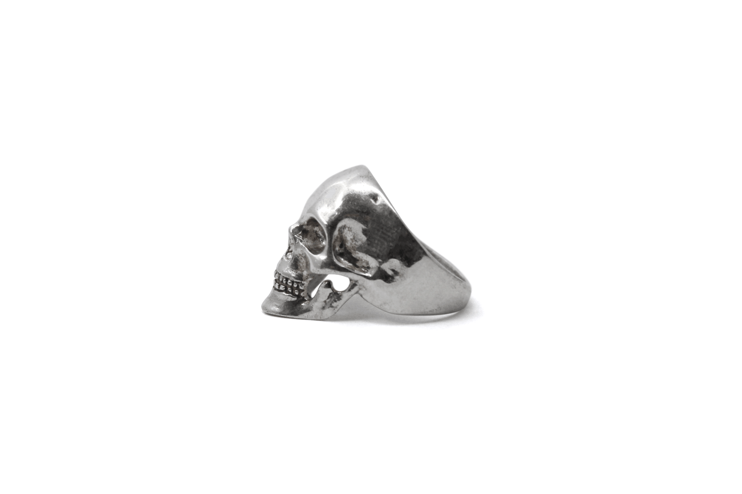 Anillo Craneo anatómico Plata