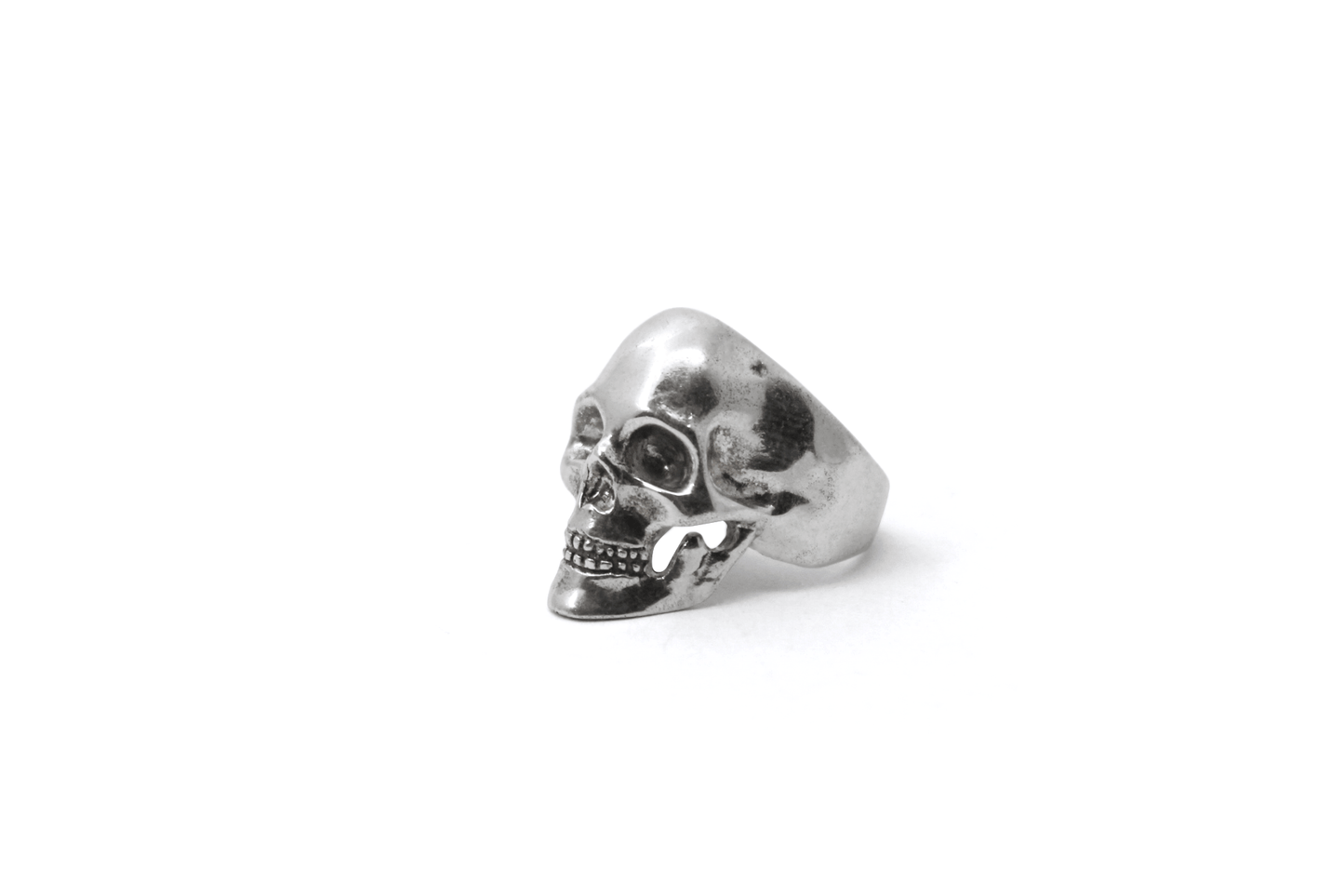 Anillo Craneo anatómico Plata