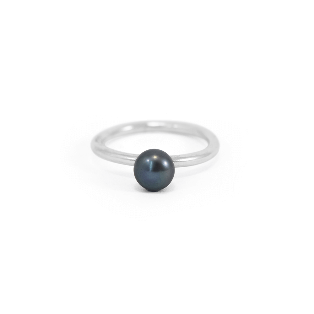 Anillo con perla