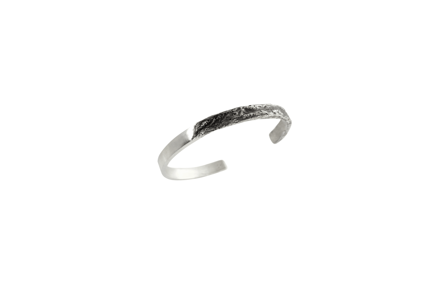 Brazalete A Tierra Agua Plata