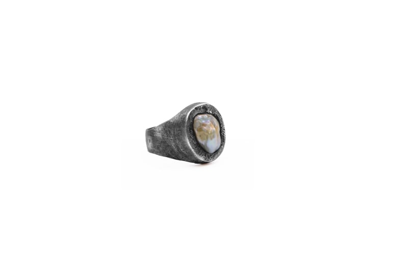 Anillo Perla Barroca