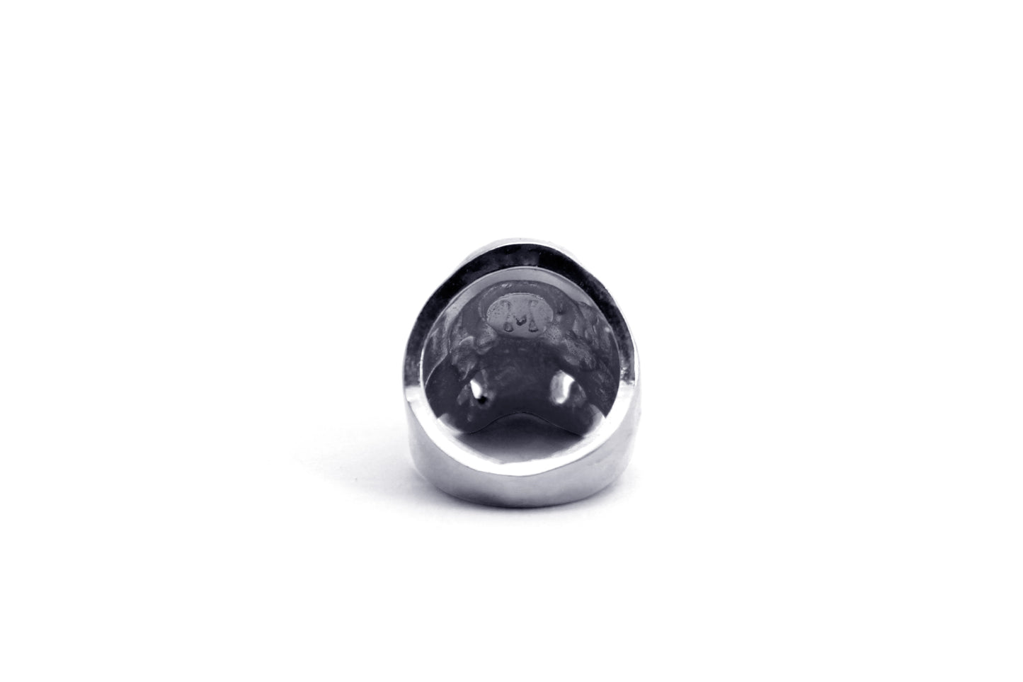 Anillo Craneo anatómico Cromado