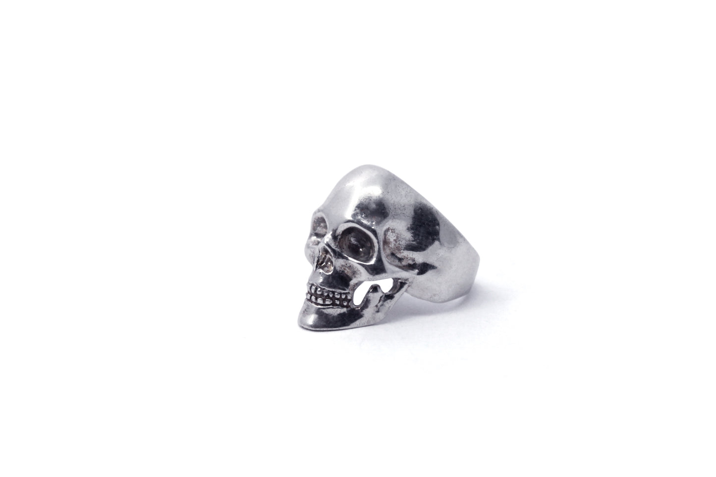 Anillo Craneo anatómico Cromado