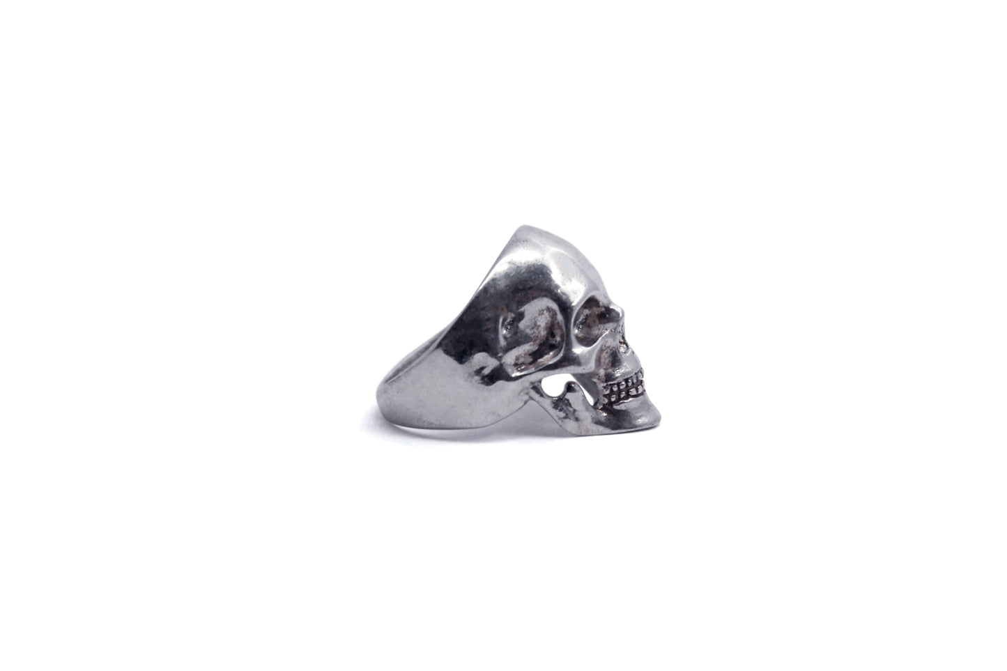Anillo Craneo anatómico Cromado