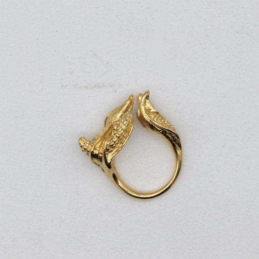 Hijos del Maiz anillo dorado